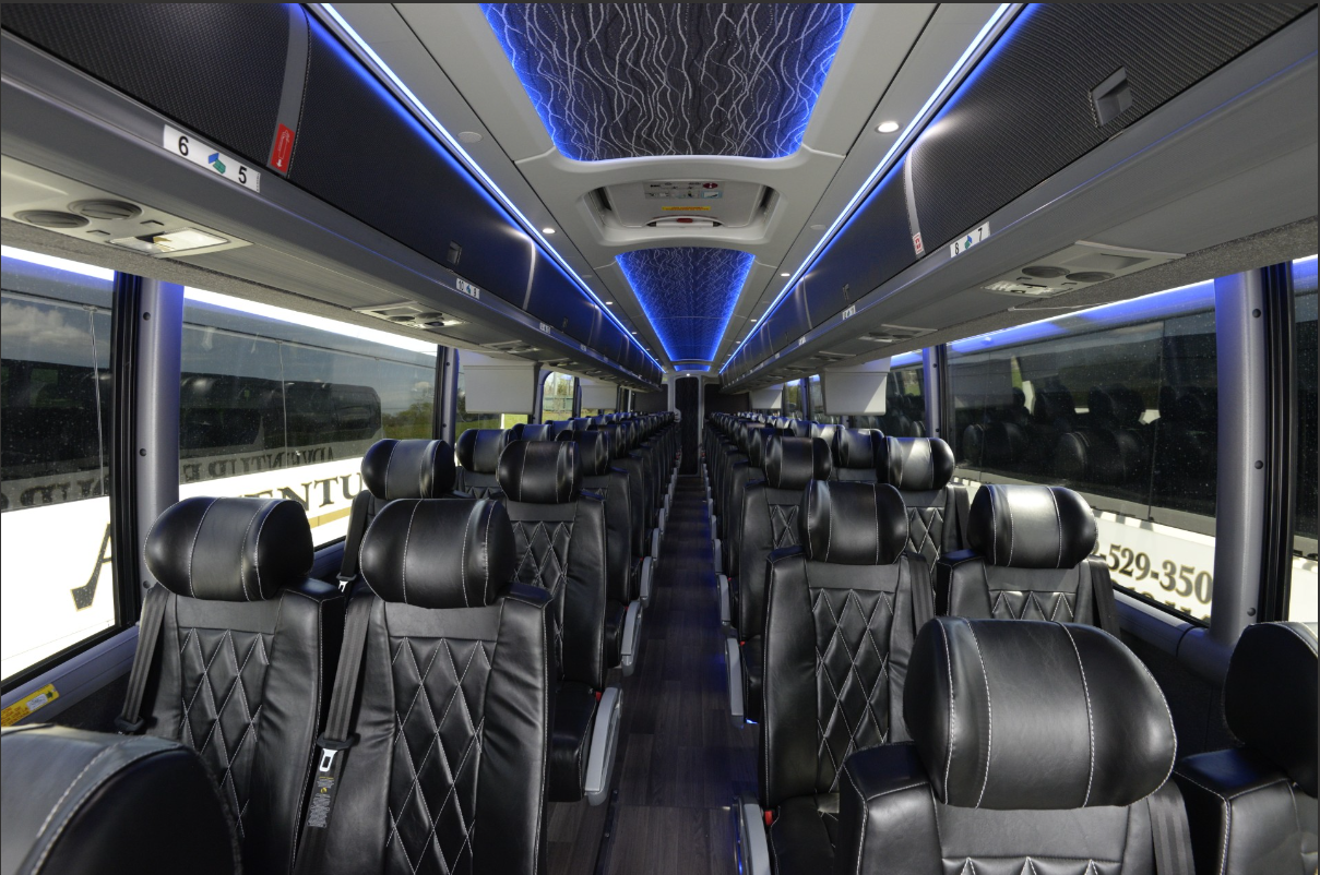 Clean bus interior